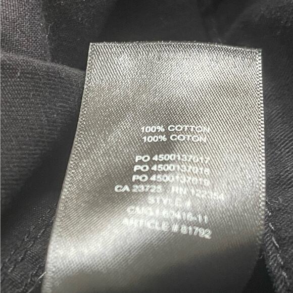 TNA (Aritzia) High Rise Cotton Joggers, Black, Side Pockets, Elastic Waist, S - Picture 5 of 7